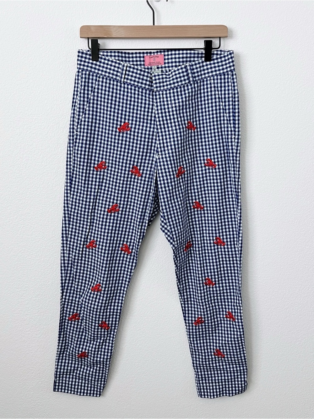 Castaway Nantucket Lobster Gingham Pants